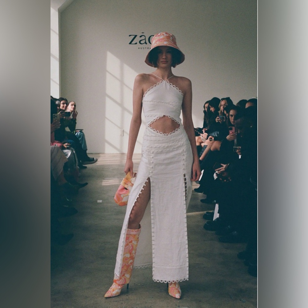 Sabo Skirt White Maxi Dress